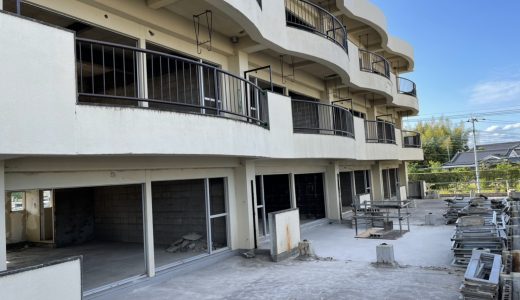 鉄骨造4階建解体工事