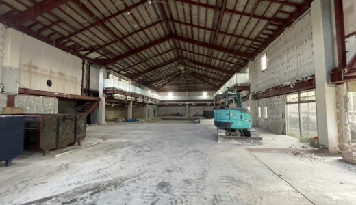 鉄骨造解体工事（内部解体②）