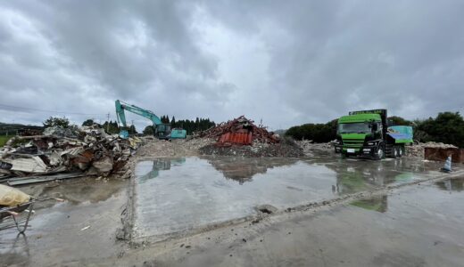 鉄骨造解体工事③